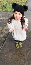Load and play video in Gallery viewer, Baby 2 PomPom Beanie