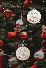 Load image into Gallery viewer, SANTA please stop here sign