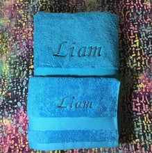 Load image into Gallery viewer, Personalised Towel Set