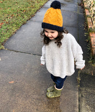 Load image into Gallery viewer, Toddler 2Tone Beanie