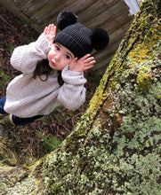 Load image into Gallery viewer, Baby 2 PomPom Beanie