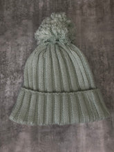Load image into Gallery viewer, Chunky Personalised Baby Pom Pom Beanie