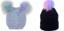 Load image into Gallery viewer, MUM & MINI Rainbow beanies