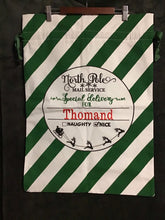 Load image into Gallery viewer, North Pole Mail Service Santa Sack