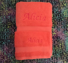 Load image into Gallery viewer, Personalised Towel Set