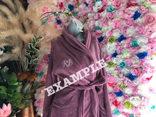 Load image into Gallery viewer, Personalised Dressing Gowns- 2 colours