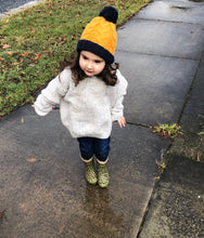 Load image into Gallery viewer, Toddler 2Tone Beanie