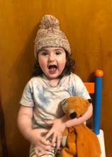 Load image into Gallery viewer, Cable Knit Personalised Baby/Children’s Beanie.