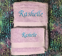 Load image into Gallery viewer, Personalised Towel Set