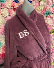 Load image into Gallery viewer, Ladies Fluffy Dressing Gowns- 2 colours