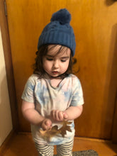 Load image into Gallery viewer, Cable Knit Personalised Baby/Children’s Beanie.