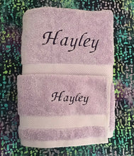 Load image into Gallery viewer, Personalised Towel Set