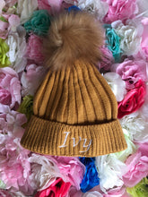 Load image into Gallery viewer, Chunky Personalised Baby Pom Pom Beanie