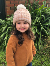 Load image into Gallery viewer, Speckled Unisex Personalised Kids’s Beanie.