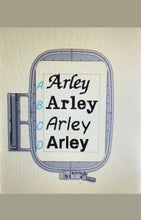Load image into Gallery viewer, Cable Knit Personalised Baby/Children’s Beanie.