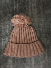 Load image into Gallery viewer, Chunky Personalised Baby Pom Pom Beanie