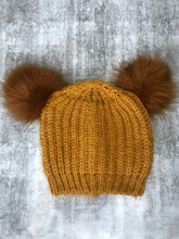 Load image into Gallery viewer, 2 Pom Kids Beanie