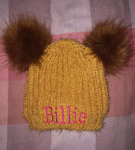 Load image into Gallery viewer, 2 Pom Kids Beanie