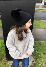 Load image into Gallery viewer, Baby 2 PomPom Beanie