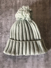 Load image into Gallery viewer, Chunky Personalised Baby Pom Pom Beanie
