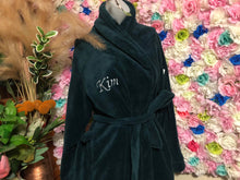 Load image into Gallery viewer, Ladies Fluffy Dressing Gowns- 2 colours