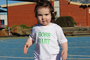 Boss Man/Boss BABY- DAD & MINI