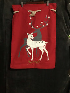 Reindeer Santa Sacks