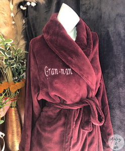 Personalised Dressing Gowns- 2 colours